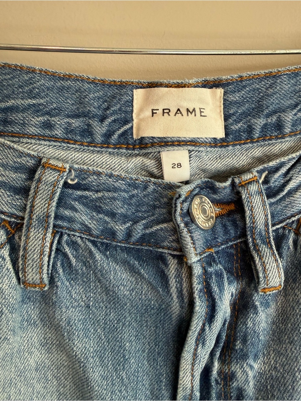 Frame Denim Wide-Leg Jeans Size 28 - Picture 4 of 9